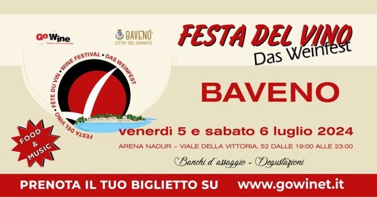 Festa del Vino 2024 a Baveno